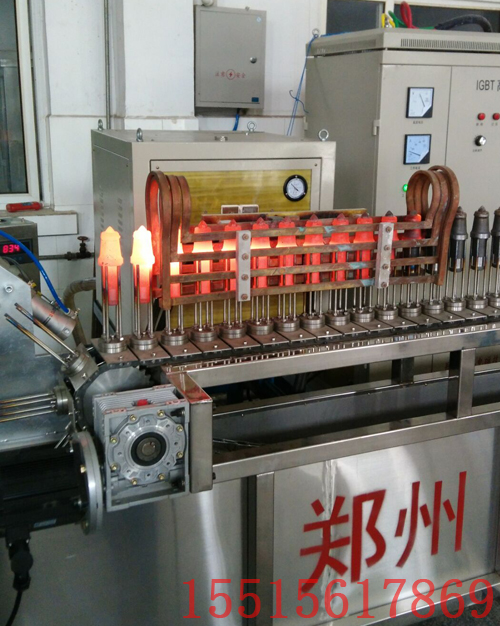  郑州比亚特自动化设备,截齿钎焊炉,合金焊接厂家